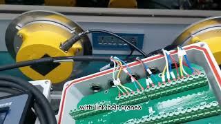 load moment indicator/safe load indicator system for lattice crawler crane