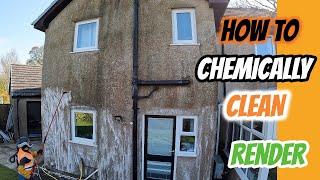 How to Chemically Clean Render (extreme cleaning)......Soft Wash