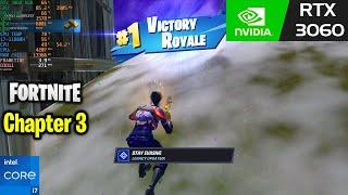 Fortnite Chapter 3 | RTX 3060 Laptop | Performance Mode 1080p