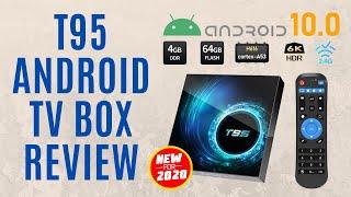 NEW 2020 T95 ANDROID 10.0 TV BOX QUAD-CORE STEAMING REVIEW