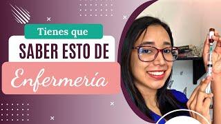 5 cosas que debe saber un estudiante de enfermería