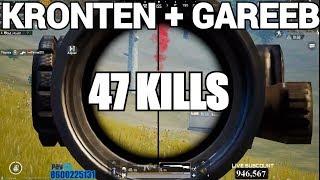 47 KILLS IN 1 MATCH | Kronten + Gareeb FULL SQUAD RUSH GAMEPLAY | PUBG MOBILE