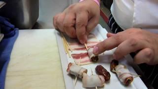 Blue Cheese Stuffed Dates Wrapped in Bacon - The Digital Happy Hour