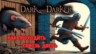 ГАЙД КАК ПРОХОДИТЬ СКВОЗЬ ДВЕРИ В ФОРМЕ КРЫСЫ // ДРУИД ДАРК ЕНД ДАРКЕР // DRUID DARK AND DARKER.