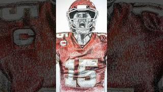 Super Bowl MVP #PatrickMahomes #chiefs #chiefskingdom #football #micrography #wordart #xyz