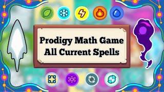 Prodigy Math Game | Every Spell in Prodigy! (August 2023)