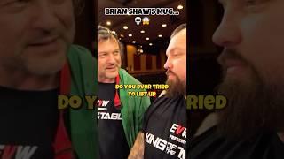 Devon Larratt & Eddie Hall ARE SHOCKED by Brian Shaw’s INSANELY HEAVY Mug! #armwrestling #mug #devon