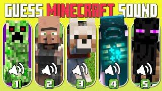 Guess the Minecraft Characters Voice and Sound ️ | Minecraft Quiz Challenge