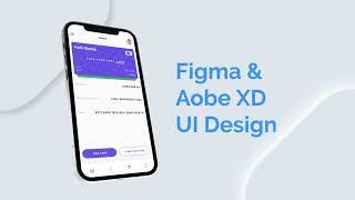 Credit Card Banking UI Template Figma & Adobe XD #figma #adobexd #ui #design #app #designer #finance