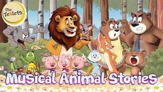 The Animal Kingdom Musical Stories I Three Little Pigs I Lion and Mouse I Big Bad Wolf I The Teolets