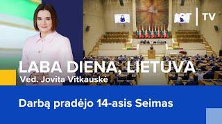 Tiesiogiai. Darbą pradėjo 14-asis Seimas | Laba diena, Lietuva | 2024-11-14