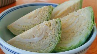 Don't fry cabbage  teach you how to eat it for lazy people  don't fry it  don't stew it  don't mix