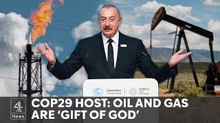 COP29: Azerbaijan’s president praises oil and gas in speech