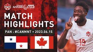 HIGHLIGHTS: #CANMNT 2:0 Panama