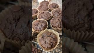 Double Chocolate Muffins #shorts