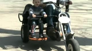 Детские катания на велосипеде (Children cycling)