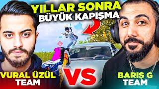 BARIŞ G VS VURAL ÜZÜL!  EKİBİNE KARŞI BÜYÜK VS ATTIK!! | PUBG MOBILE