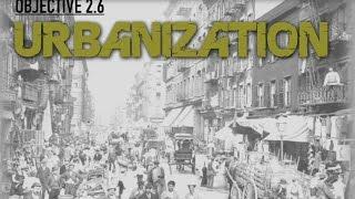 Objective 2.6 -- Urbanization