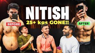 NITISH LOST 25kgs |  A BUSY PROFESSIONAL DIET PLAN | Parties, Cheat Meals, Heavy Work Days