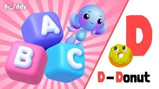 The Alphabet with Buddy | Learn Letter D | Alphabet for Kids  | Buddy.ai