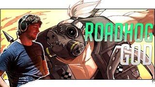 WORLD'S BEST ROADHOG "Harbleu" Moments Montage | Overwatch Best of Harbleu Roadhog GOD