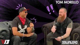 Tom Morello Interview @DownloadFestivalTV 2024: Barclays Controversy & Collaborating with His Son