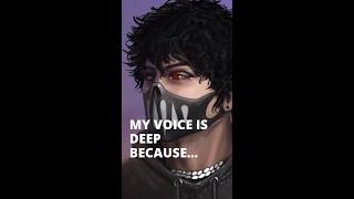 corpse husband addresses his voice