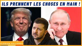 Ukraine : Trump et Poutine prennent (heureusement) les choses en main !