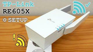 TP-Link RE605X Wi-Fi 6 extender dual band • Unboxing, installation, configuration and test