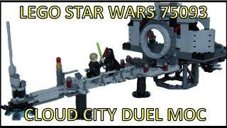 LEGO 2015 STAR WARS DEATH STAR FINAL DUEL 75093 ALTERNATIVE CLOUD CITY MOC