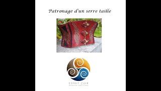 Cours en ligne : Le patronage d'un serre taille