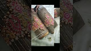 Wedding Blouse Designs- Back And Front Design #Short#