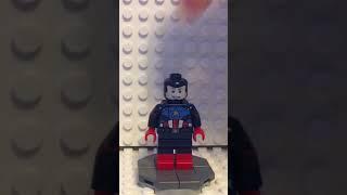 How to make a custom Lego Captain America￼