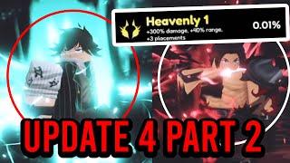 NEW STRONGEST TRAIT!?! (UPDATE 4 PART 2 FINAL LEAKS) | Anime Defenders