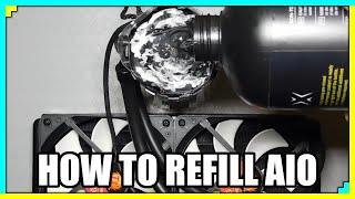 How to Refill an AIO Liquid Cooler #2