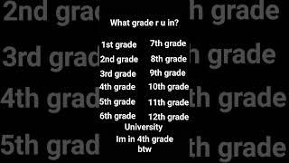 what grade r u in?? #maths #funny #edit