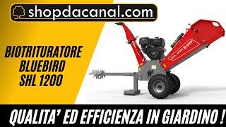 Biotrituratore Bluebird SHL 1200: Potenza e Efficienza per Ogni Giardino!