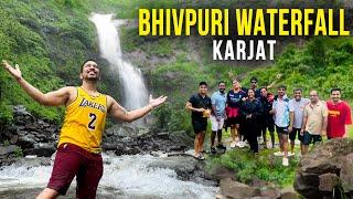 Bhivpuri Waterfall Latest Video 2024 | Best Waterfall In Monsoon | Safest Waterfall Near Mumbai