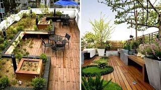 50+ Amazing Rooftop Garden Design Ideas for Your Home | Cozy Urban Garden Ideas 