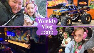 Weekly Vlog #392 - Bowling, Shuffleboard, Shopping & Hot Wheels Monster Trucks Live at The AO Arena