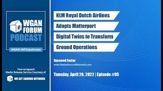 95. KLM Royal Dutch Airlines Adopts #Matterport to Transform Ground Operations and Engage Passengers