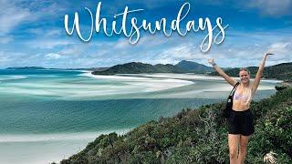 Exploring Airlie beach Australia Whitehaven beach, Whitsundays, Great Barrier Reef  travel vlog