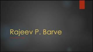 Rajeev P Barve | Bhaavgeet Angani Alaa | Lyrics Sanjeevani Marathe | Composer Pt Padmakar Barve