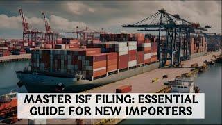 Master ISF Filing: Essential Guide for New Importers