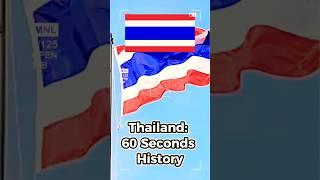 Thailand: A 60-Seconds Dive Into Its History! #facts