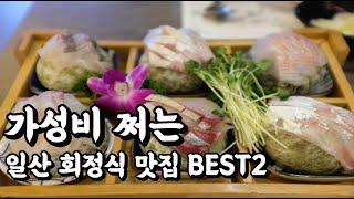 "이 가격에 이 퀄리티?!"  일산 회정식 맛집 찐 추천 2곳