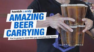 Amazing Beer Carrying | Hamish & Andy