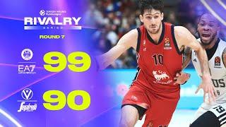 Nikola Mirotic's MONSTER 21-13 Night | Milan-Virtus | BASKETBALL HIGHLIGHTS R7 2024-25