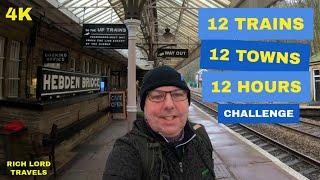 12 Trains, 12 Towns, 12 Hours challenge