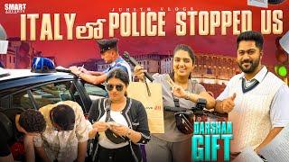 |Italy లో Police ఆపేసారుఎందుకు?|Darshan Gifted me a Bag|Shopping in Rome|Day-2&3 in Rome|Juhith||